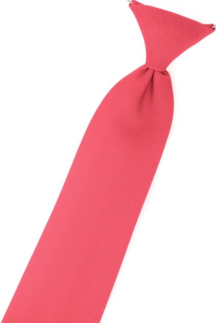Chlapecká kravata Avantgard - korálová
