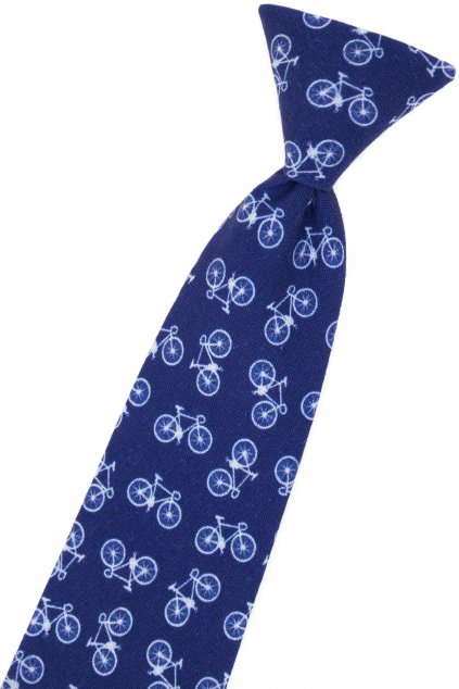 Chlapecká kravata Avantgard Young - modrá / kola