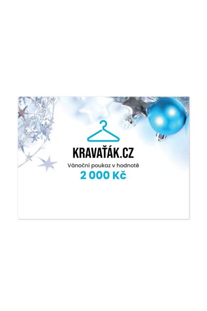 Kravatak CZ Vanocni poukaz E 2000