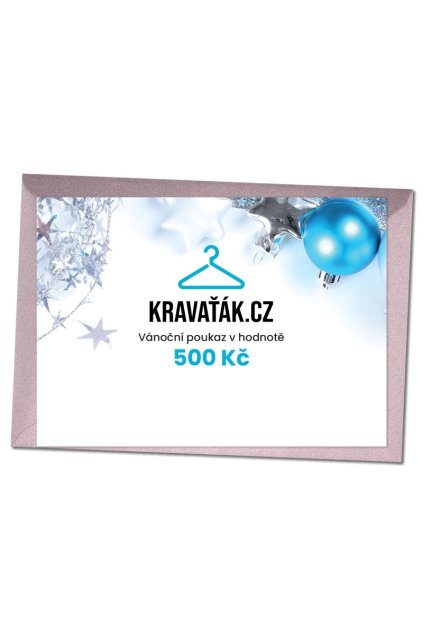 Kravatak CZ Vanocni poukaz T 500