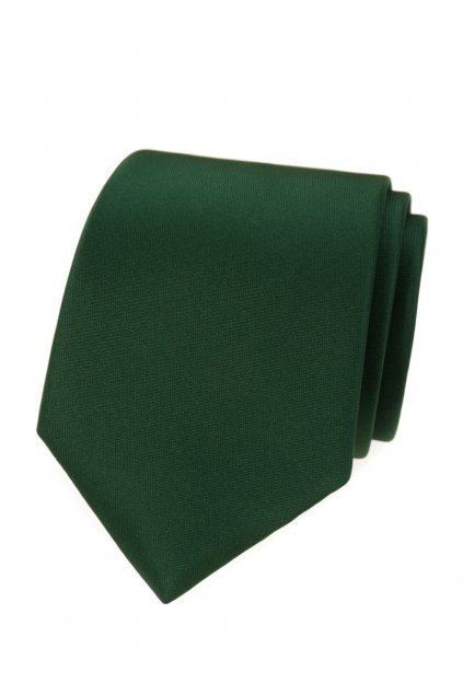 Kravata Avantgard - zelená matná