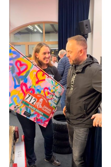 Ručně malovaný obraz / víko kufru 2CV z DUCKAR 2024