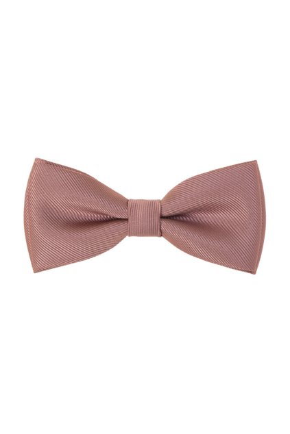 Motýlek Avantgard s kapesníčkem - pudrový