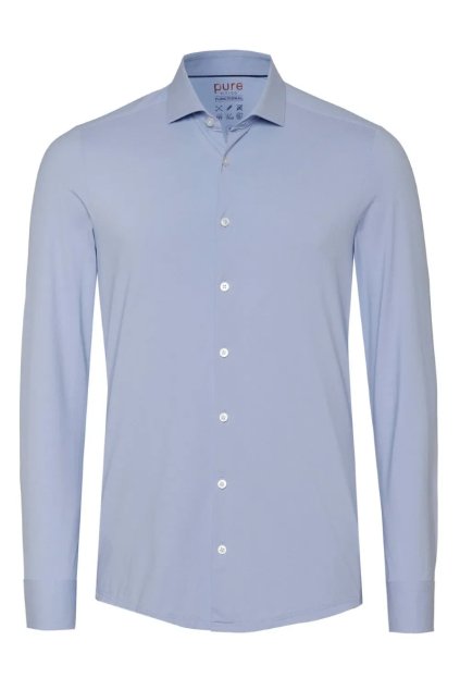 Funkční košile Pure Slim Fit "Functional" modrá
