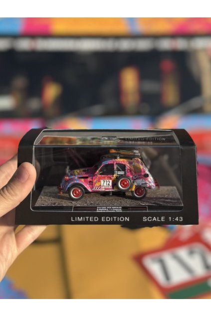SBĚRATELSKÝ MODEL CITROËN 2CV DUCKAR+1 SAHARA, DAKAR Rallye raid 2025