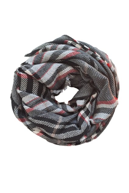 Zimní vlněná šála