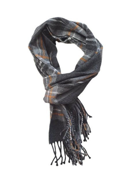 Zimní vlněná šála