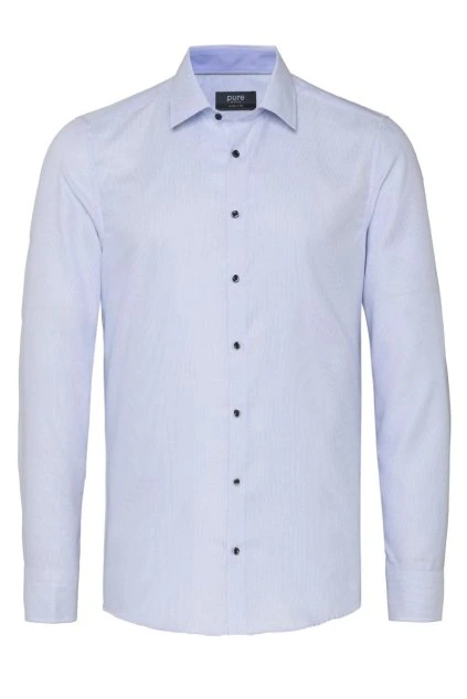 Nežehlivá košile Pure Modern Fit modrá