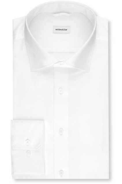 Košile Seidensticker X-slim Satin bílá
