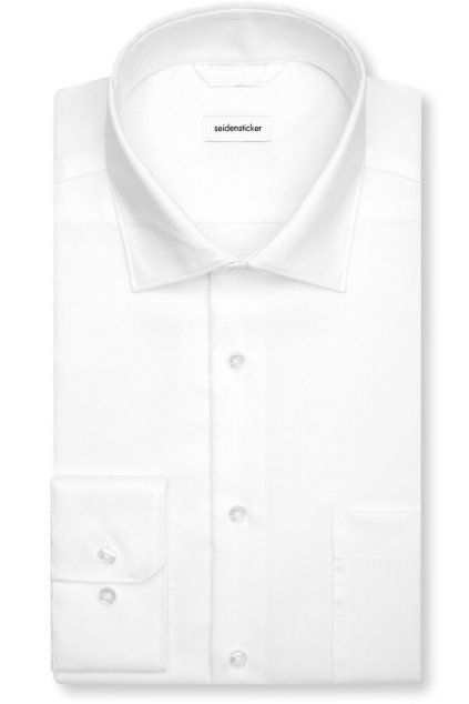 Košile Seidensticker Regular Twill bílá
