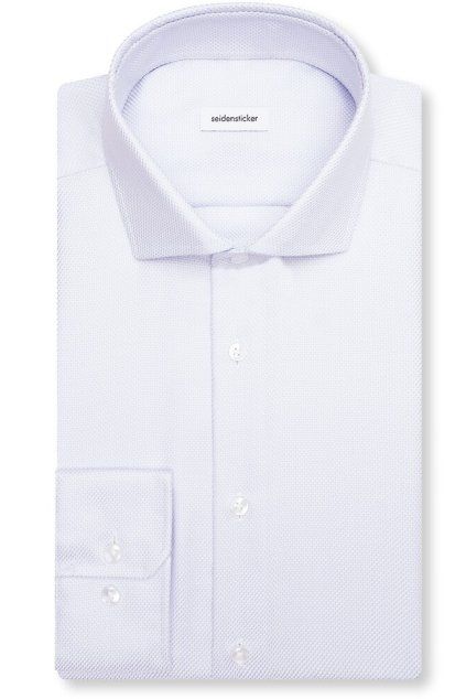 Košile Seidensticker Regular Struktur modrá