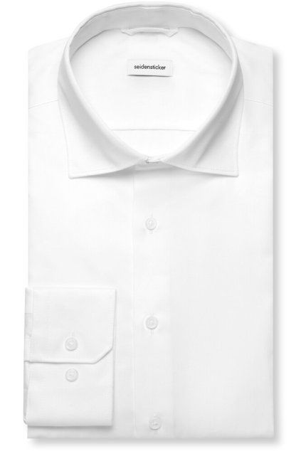 Košile Seidensticker Regular Satin bílá