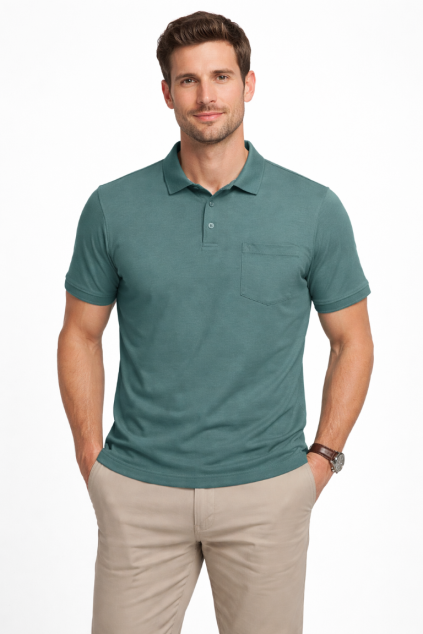 Pánské polo tričko Marvelis - zelené