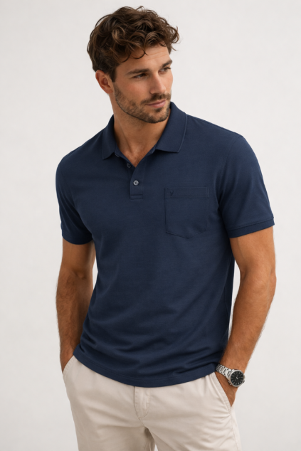 Pánské polo tričko Marvelis - navy