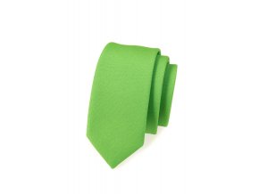 Úzká luxusní kravata Avantgard - zelená