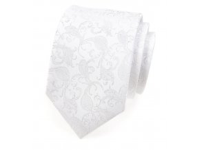 Luxusní kravata Avantgard - bílá