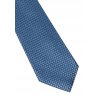 Hedvábná kravata Eterna - modrá s jemnou strukturou
