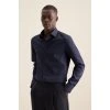 Košile Seidensticker Slim Fit Twill navy