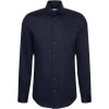 Košile Seidensticker Slim Fit Twill navy