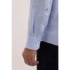 Lněná Košile Seidensticker Slim Fit světle modrá