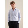 Košile Seidensticker Shaped Twill modrá