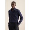Košile Seidensticker Shaped Twill navy