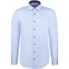 Košile Seidensticker Shaped Twill modrá