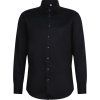 Košile Seidensticker Regular Twill černá
