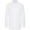 Košile Seidensticker Regular popeline s prodlouženým rukávem bílá