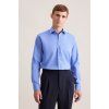 Košile Seidensticker Regular popeline modrá