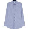 Košile Seidensticker Regular popeline pruhovaná modrá
