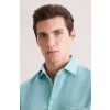 Košile Seidensticker Regular Struktur mátová