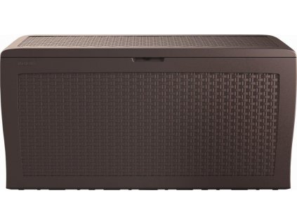 Zahradní box Keter Samoa Rattan Box 270L hnědý