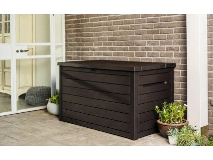 Zahradní box Keter Ontario 850 L wood grafitový
