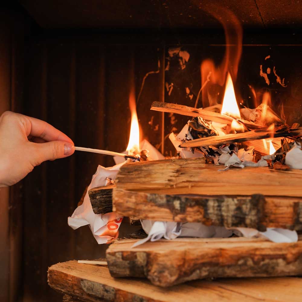 Jak na první zátop v novém krbu