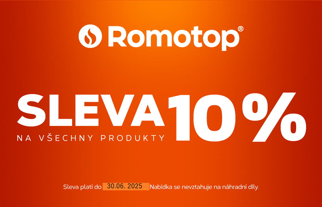 Akce Romotop -10%