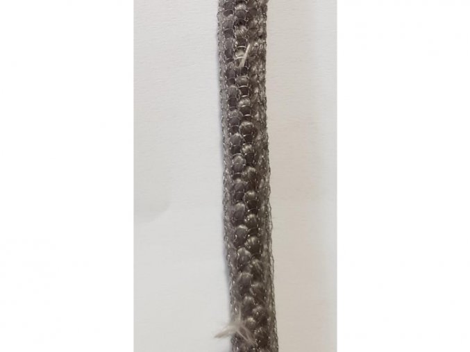 TĚSNĚNÍ DVEŘÍ PR. 10 MM, TYP 84203/3W/0/0/0 - ŠEDÉ S OPLETEM