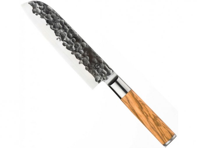 Japonský nůž Santoku 18 cm, Forged Olive