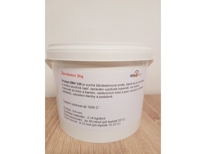 Probet ZBH 120 žárobeton 3 kg