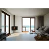 designovy krb v rohu interieru rocal angle