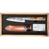 Nůž Santoku 14 cm s koženým pouzdrem VG10