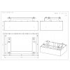 Romotop VARIANT LN/RN 03 PLECH designový rohový akumulační krb s ohýbaným sklem