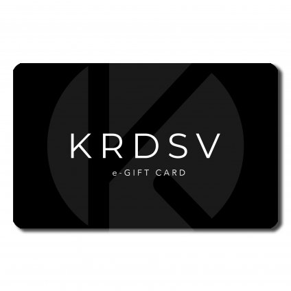 e gift card KRDSV front