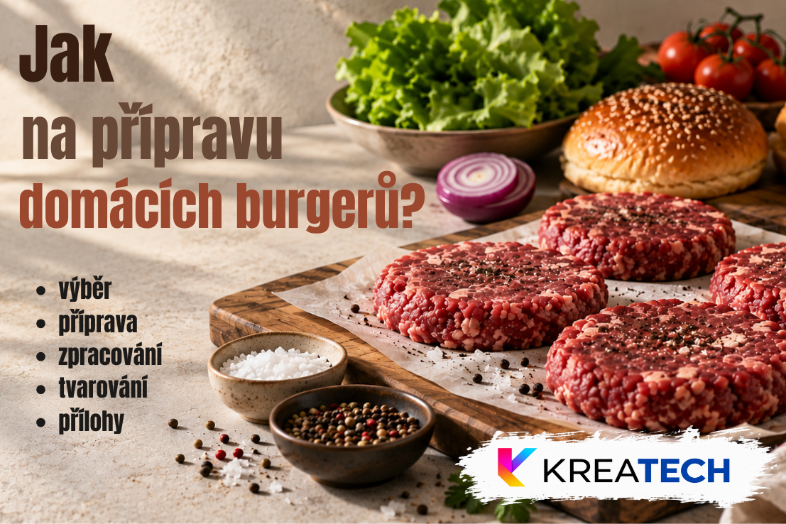 Jak připravit maso na burgery?