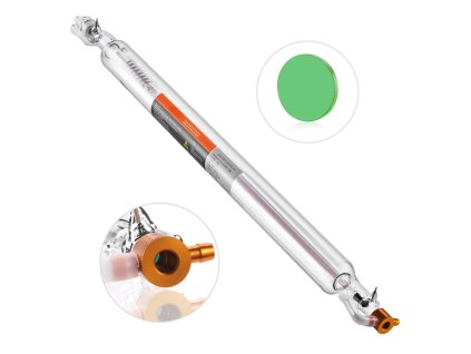 Laserová trubice CO2 50 W, 850 mm - vhodná pro řezání, gravírování a značení