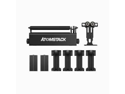 Rotační válec Atomstack R3 Pro s oddělitelným podpůrným modulem
