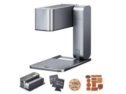 Přenosný laserový gravírovací stroj 8 X 8 cm, 600 mm/s, 5 W