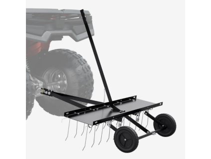 Provzdušňovač trávníku za traktor, 20 zubů, pracovní záběr 101,6 cm