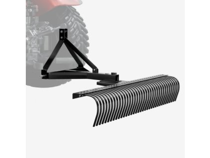 Provzdušňovač trávníku za traktor, 36 zubů, pracovní záběr 183 cm