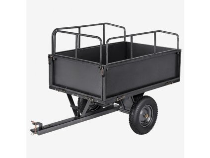 Přívěsný vozík za traktor a čtyřkolku, sklápěcí, nosnost 272 kg
